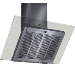 BOSCH DWK098E51B Chimney Cooker Hood - Stainless Steel